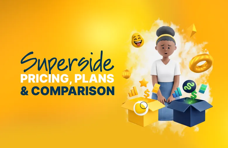 Superside pricing plans, features, and comparison with Designity Creative-as-a-Service platform