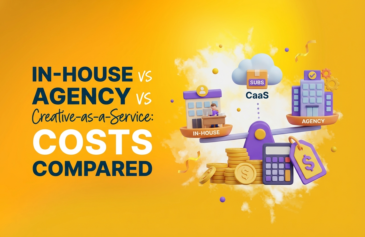In-House Marketing vs Agency vs Subscription: Costs Compared