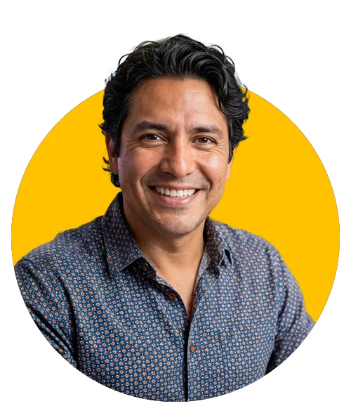 A headshot of Designity CD