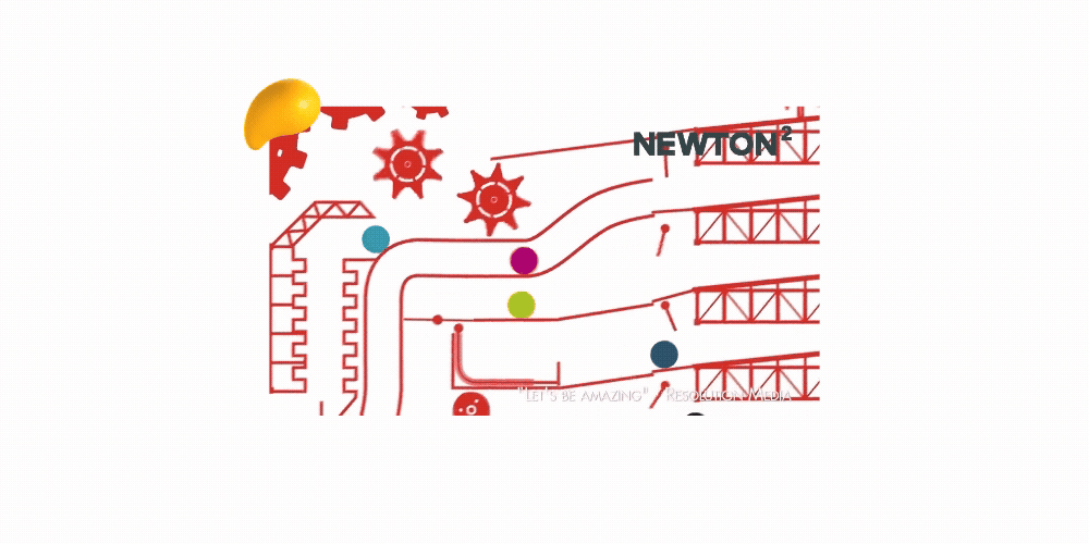 GIF of Newtown 4, one of the most popular After Effects plugins, by Designity