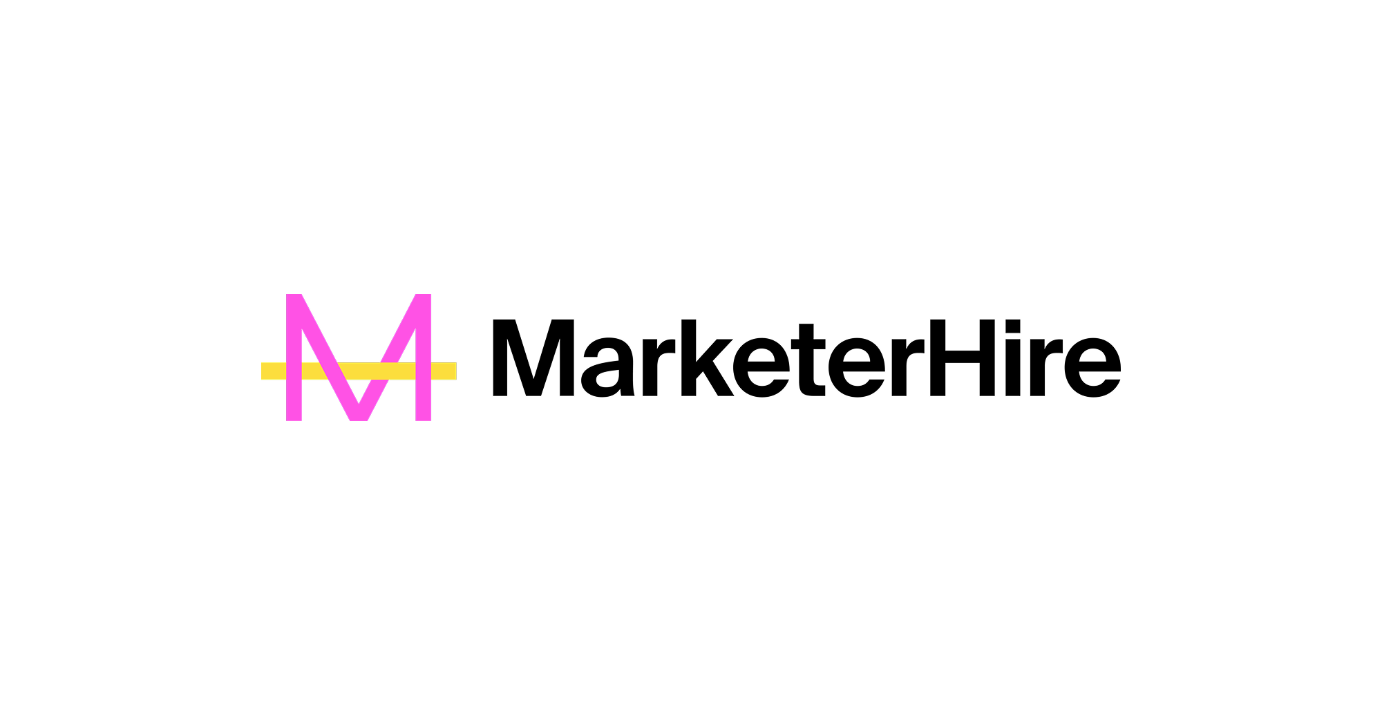MarketerHire logo, a fractional marketing services platform connecting businesses with vetted freelance marketers and specialized marketing talent.