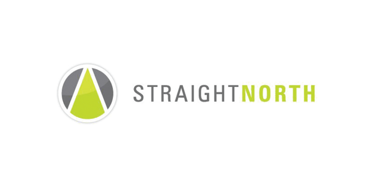 Logo of Straight North, featured in Designity’s guide to the best digital marketing services.