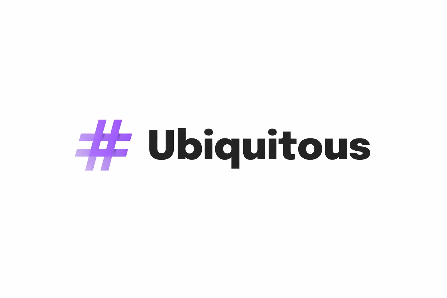 Ubiquitous logo