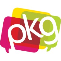 Logo for PKG Brand Design, one of Designity's picks for top packaging design agency in 2025.