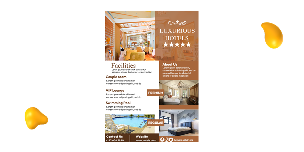 Host-made brochure for Airbnb