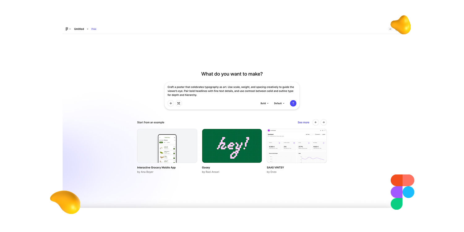 Figma AI homepage featured in Designity’s AI design tools guide for UI/UX design and prototyping
