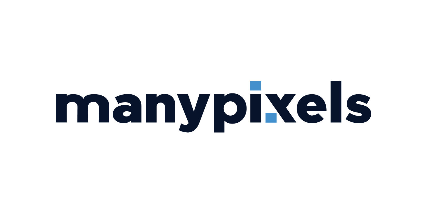 ManyPixels logo for advertising design services provider
