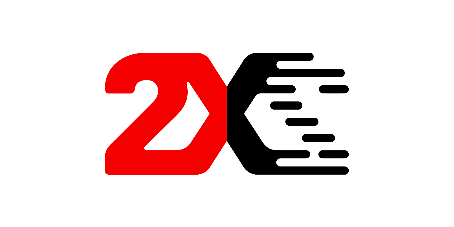 2X logo featured alongside Designity in a marketing as a service companies roundup