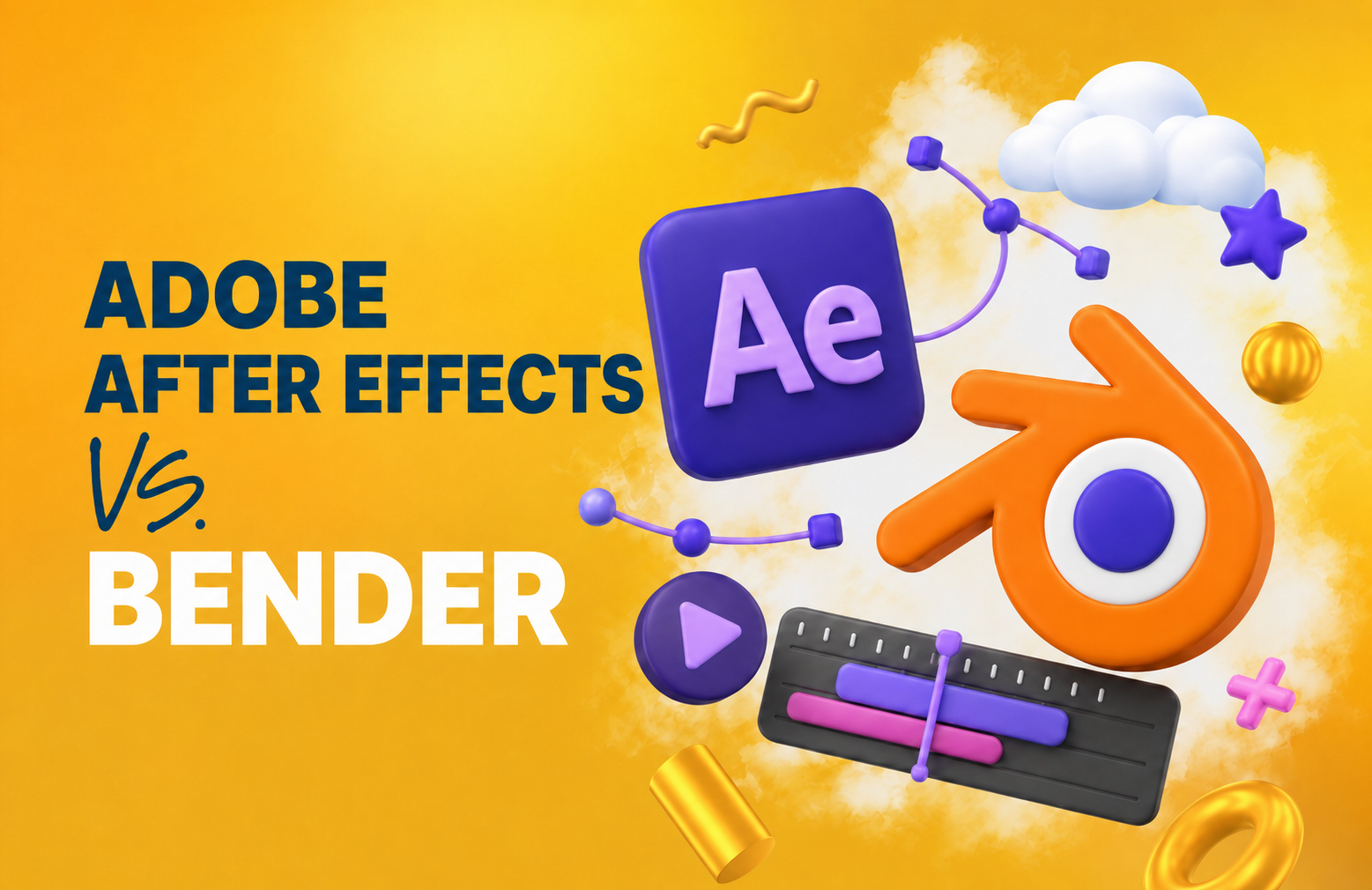 Adobe After Effects vs. Bender by Designity
