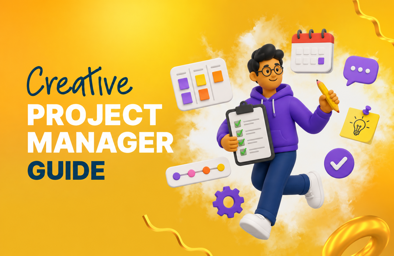 Creative project manager guide by Designity