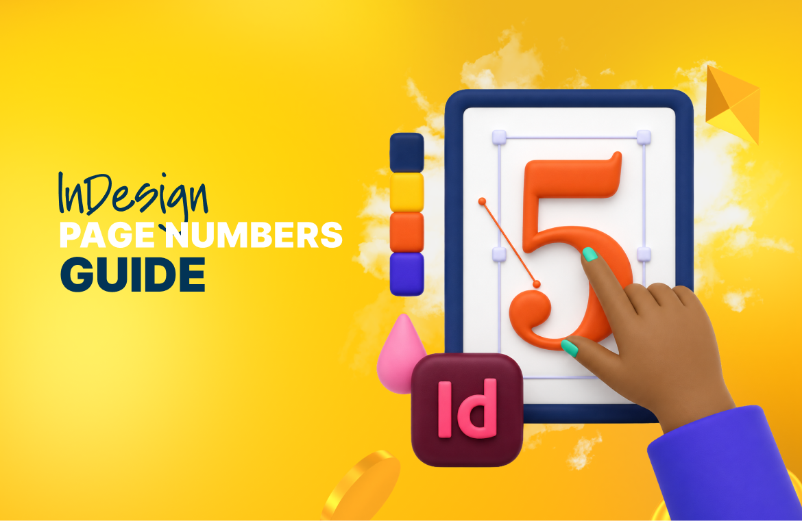 InDesign page numbers guide by Designity
