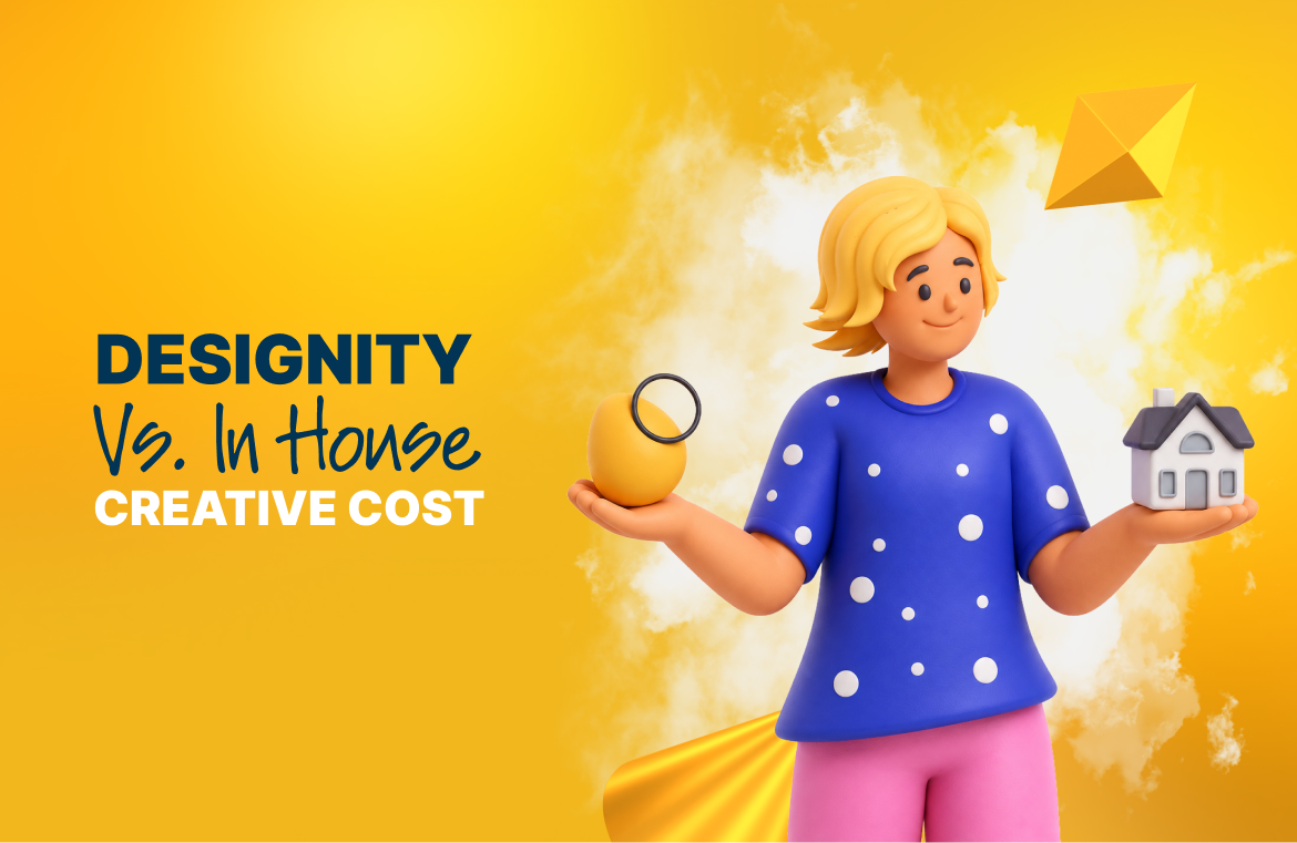 Designity vs in-house creative cost