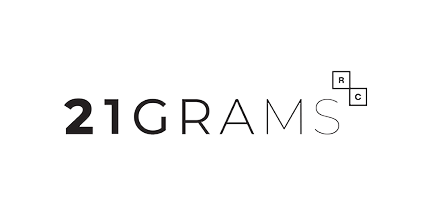 21GRAMS logo featured in Designity’s roundup of top healthcare advertising companies.