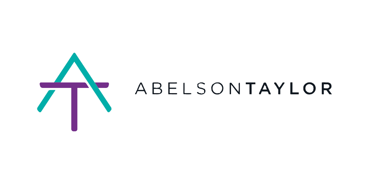 AbelsonTaylor logo featured in Designity’s guide to healthcare advertising companies.