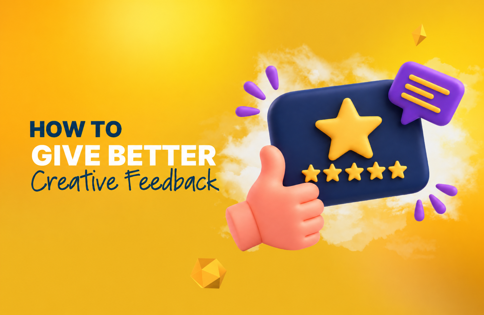 How to give better creative feedback by Designity