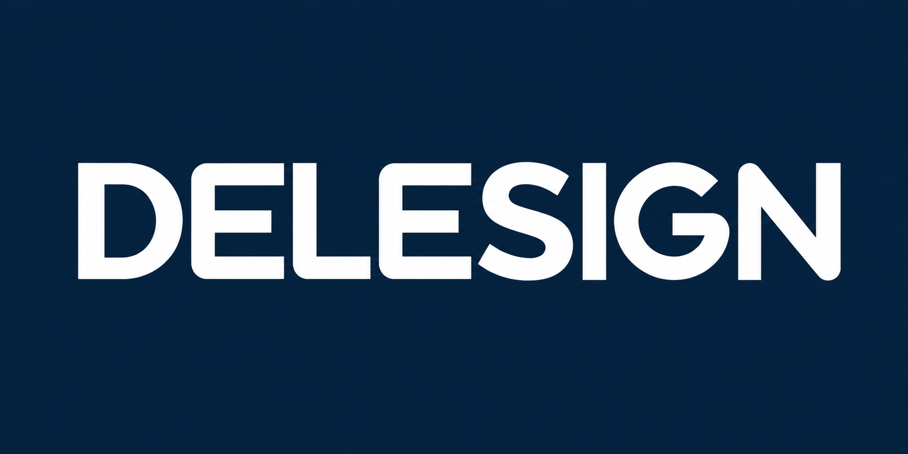 Delesign logo, an AI-powered creative services provider compared with Designity for recurring design support.