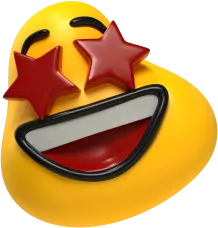 A blog with starry eyes smiles at Designity's timeline.