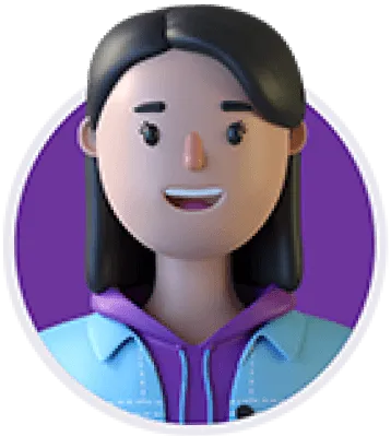 A woman very happy with Designity's services.
