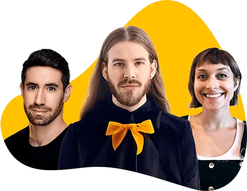 A few of Designity's talented creatives bringing ideas to life.