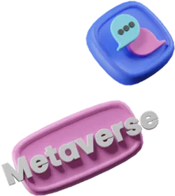 A badge that reads Metaverse.