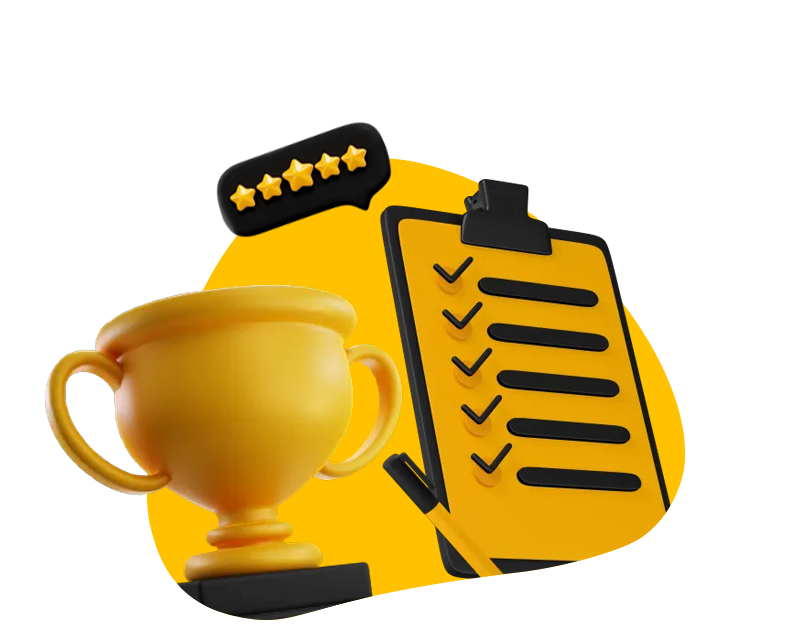 A hand holds coins and an upward tending arrow, for Designity's recognition by Audible.