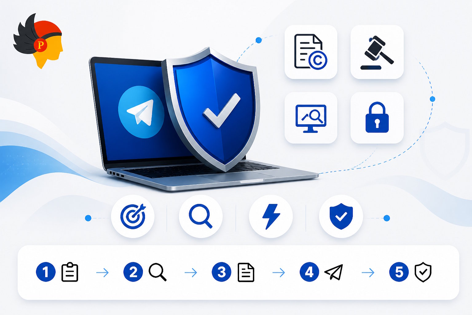 DMCA Protection in Telegram in 2026: Secure Your Channel with Pellonia