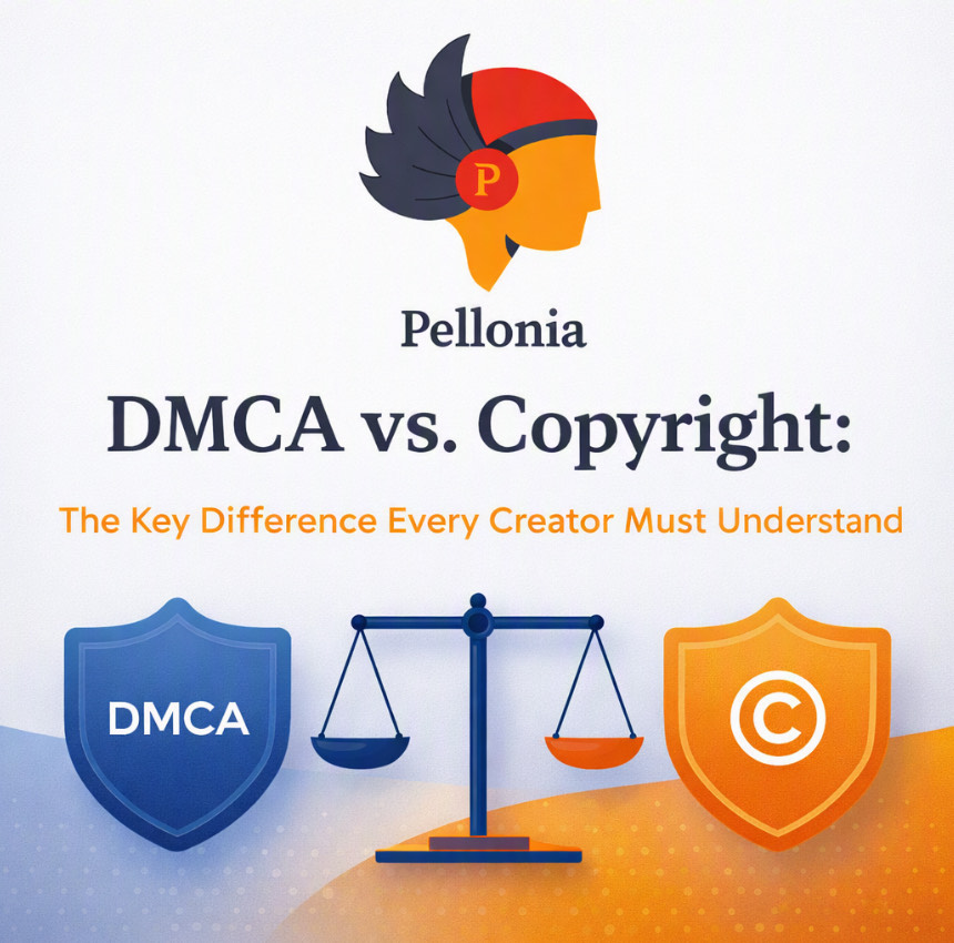 DMCA vs. Copyright: The Key Difference Every Creator Must Understand