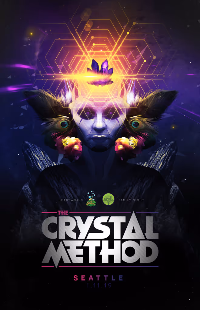 crystal method poster