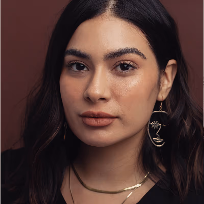 Headshot of Allie Flores, Esthetician at Esthetics Center med spa