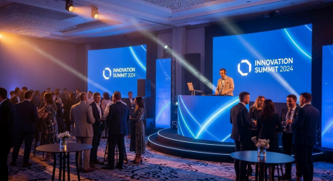 Corporate Event and a DJ