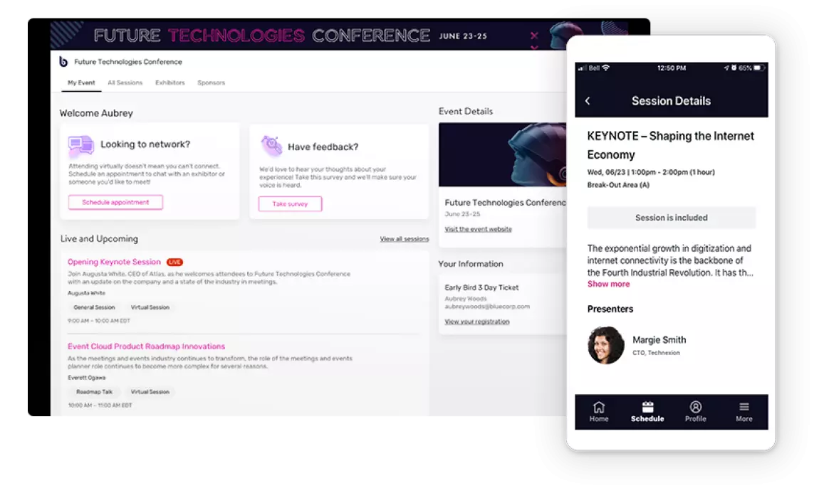 Cvent event management software