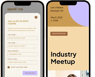 Splash event marketing platform