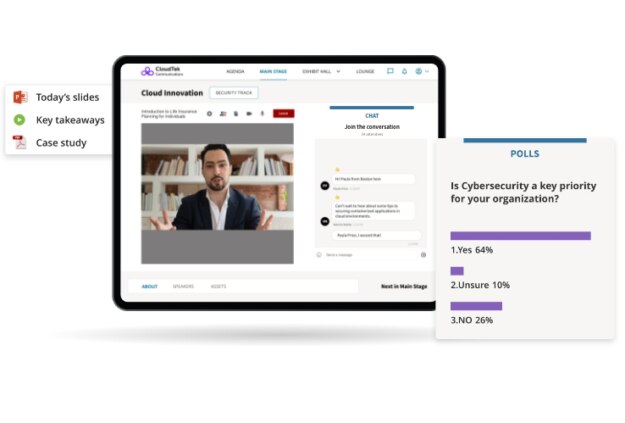 ON24 online conference platform for enterprise webinars