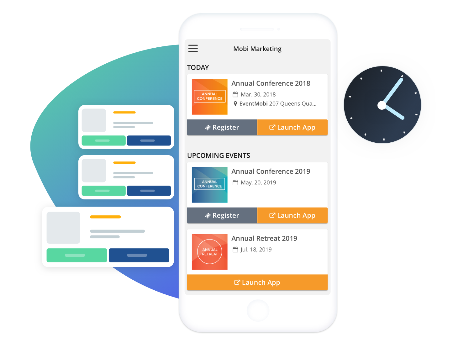 EventMobi event app interface