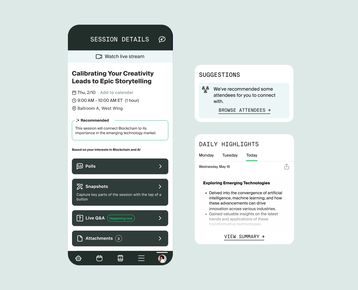 Cvent Attendee Hub mobile event app