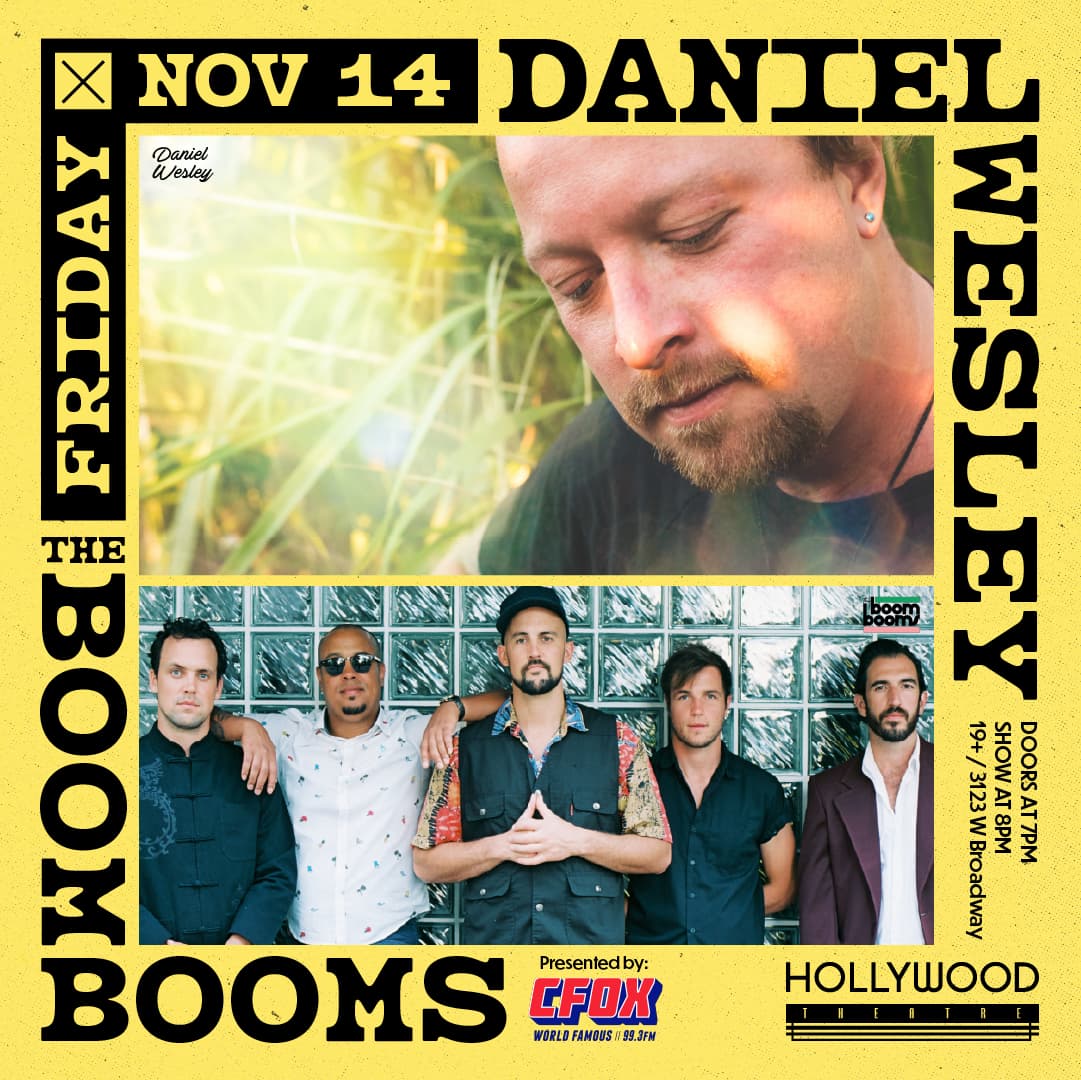 CFOX Presents Daniel Wesley & The Boom Booms