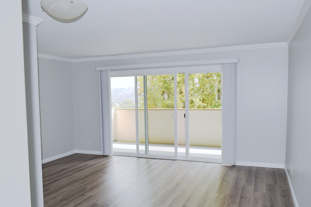 Living Room facing balcony