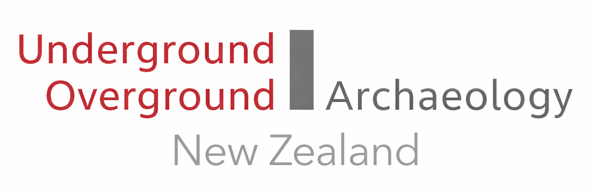 Underground Overground Archaeology New Zealand logo