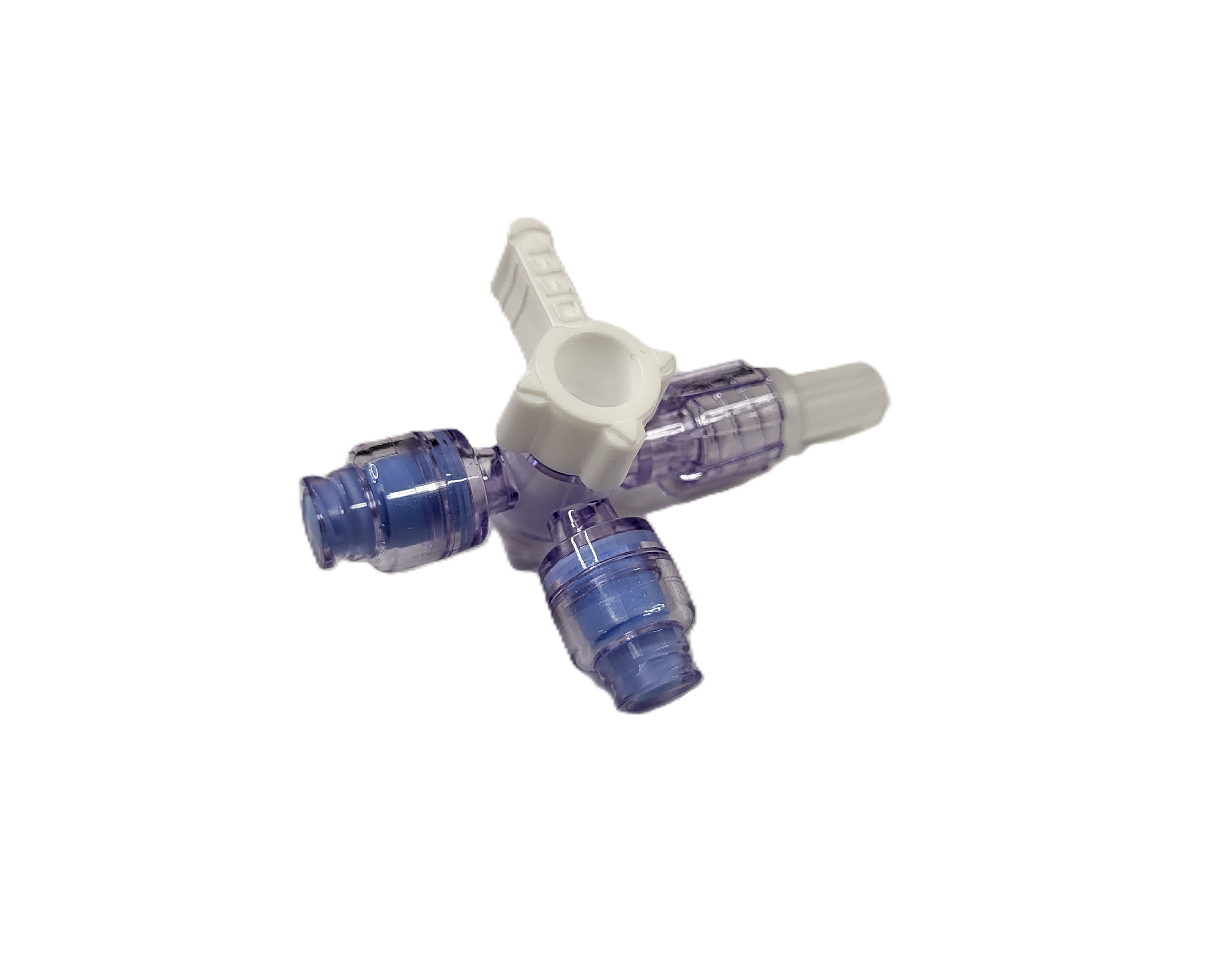 Dual Port 4-Way Stopcock