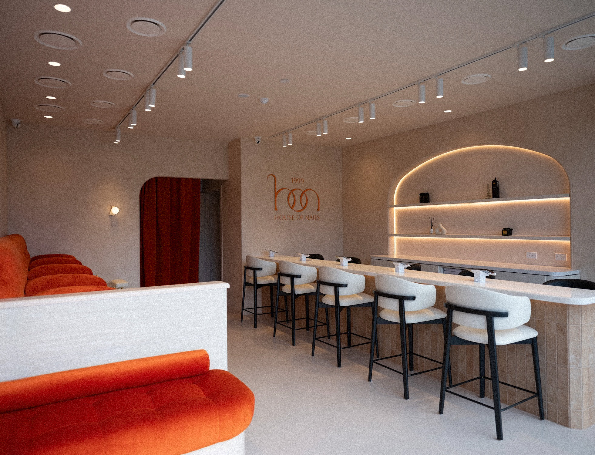 Inside the 1999 House of Nails salon on Manchester Street, Christchurch