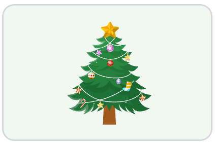 Gift card design: reindeer