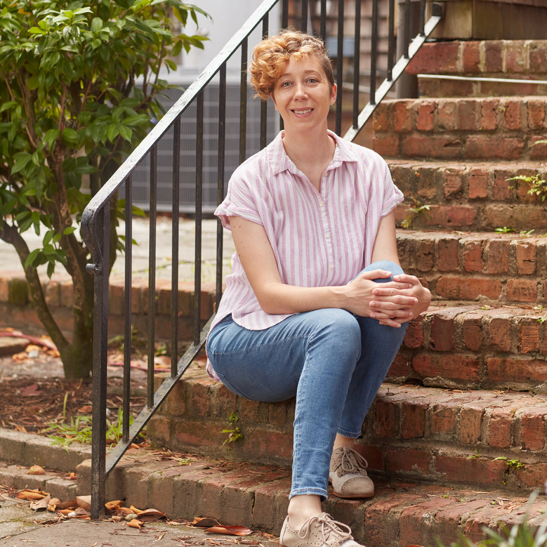 Photo of Megan Kranzler of Olive Ridley Studios