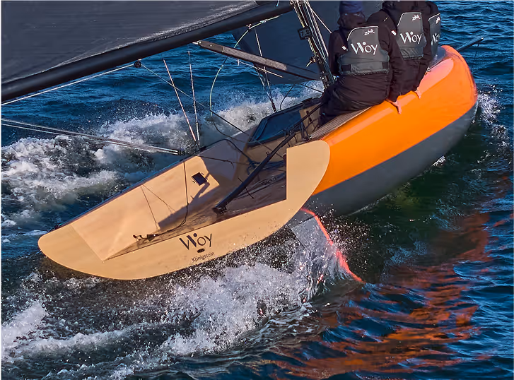 Woy 26 Daysailer Feature: Doppelruder