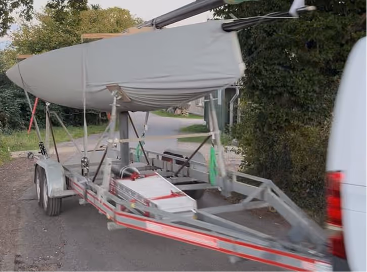 Daysailer trailerbar