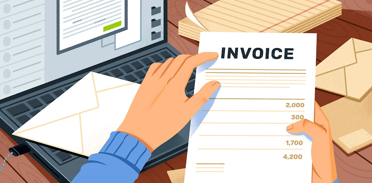 person working - How to Send an Invoice