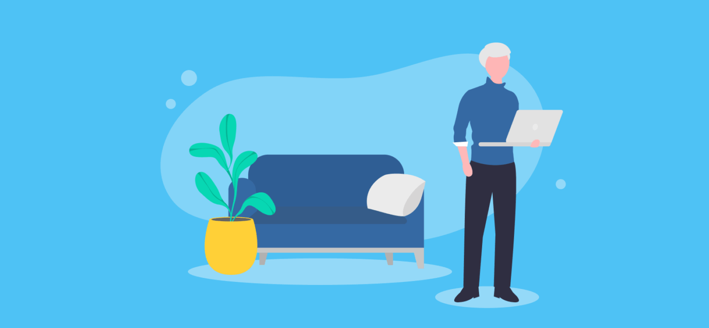 man looking at invoices - Contractor Invoice