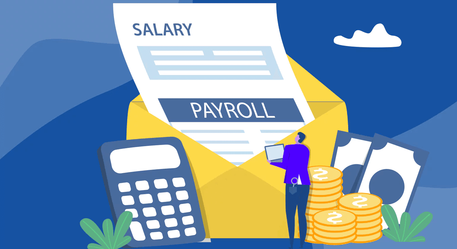  Illustration of payroll and salary processing - Contractor Payment Solutions