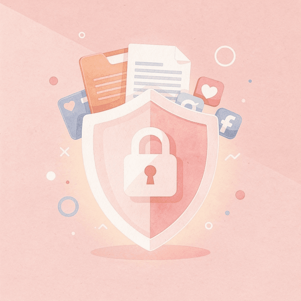 Shield protecting contract documents representing legal defense