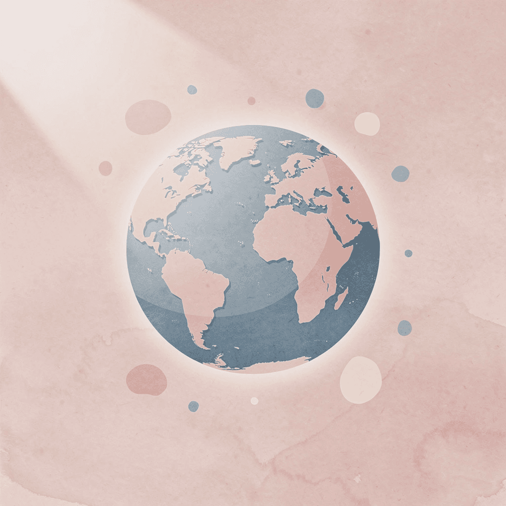 Globe icon representing cross-border business connections - B2B Cross-Border Payments 