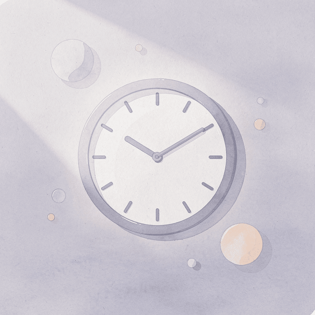 Clock icon highlighting time tracking importance